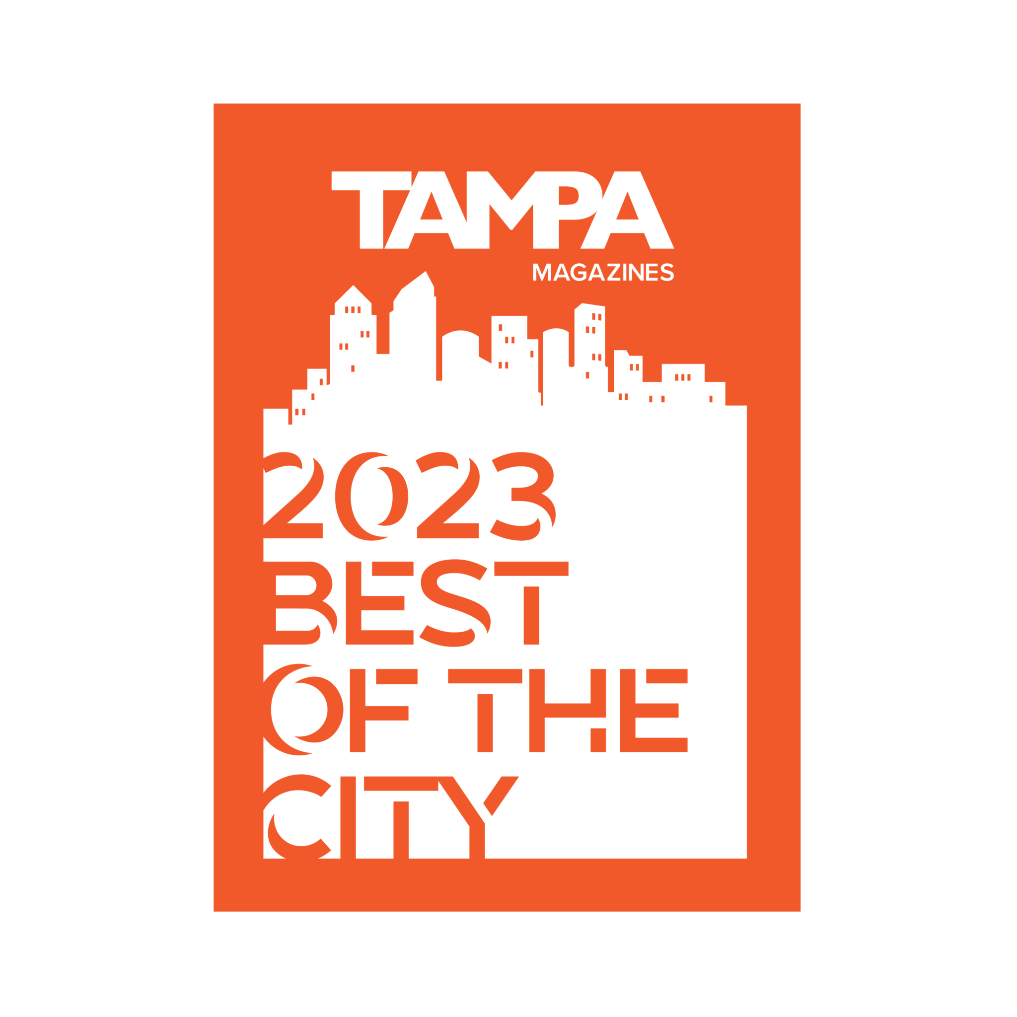 TAMPA MAGAZINES 2023 BEST OF THE CITY